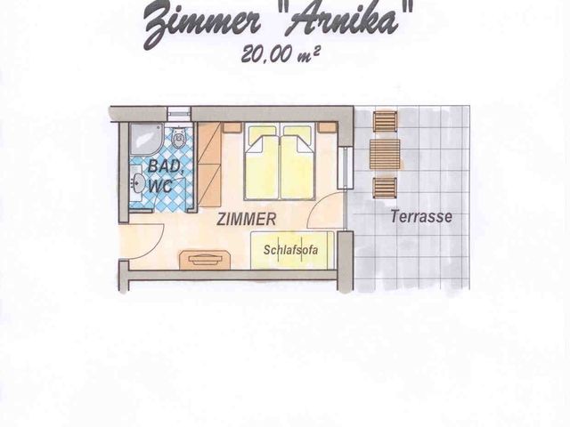 Zimmer mit Frühstück Haarlehen